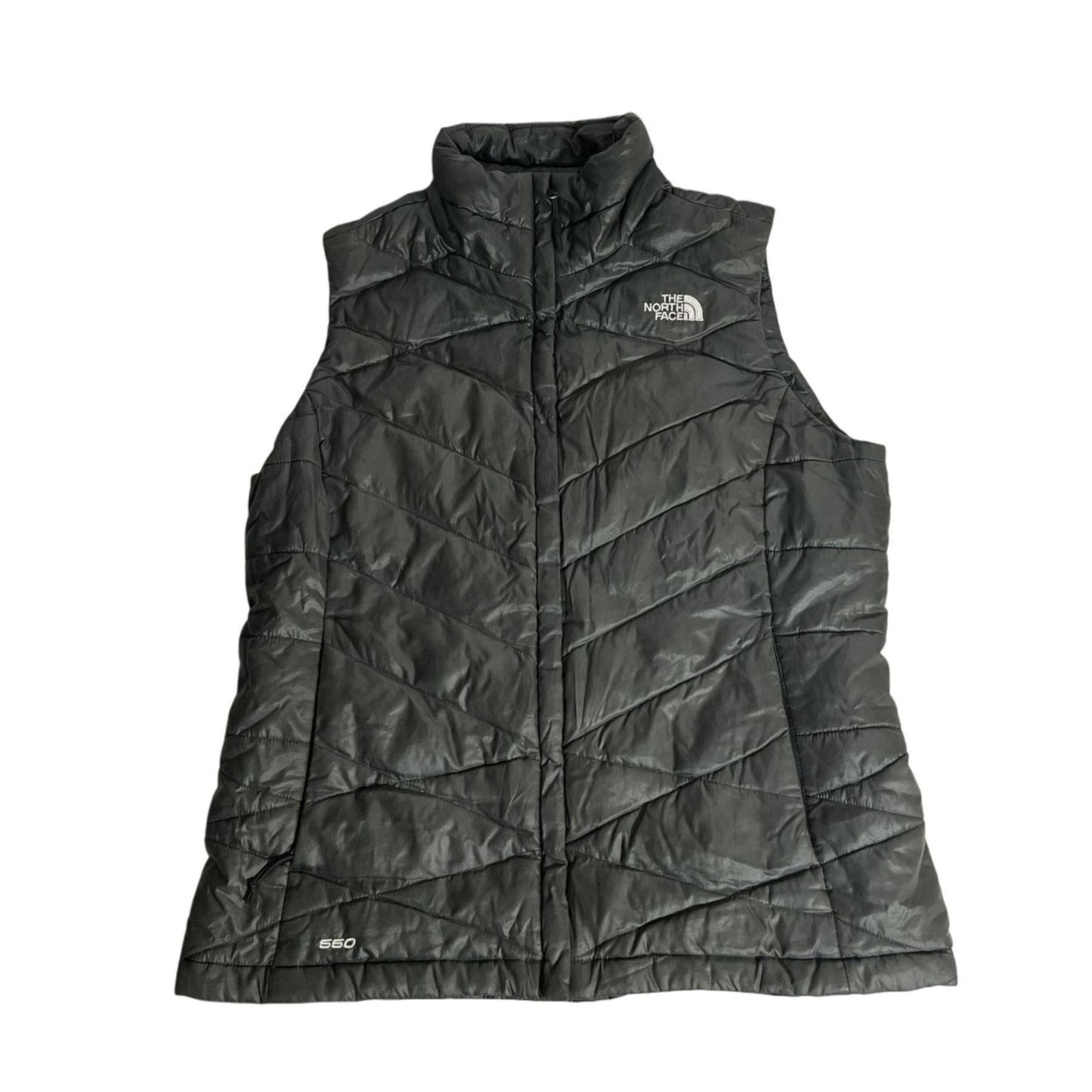 Gilet matelassé isolant en duvet 550 noir The North Face pour femme