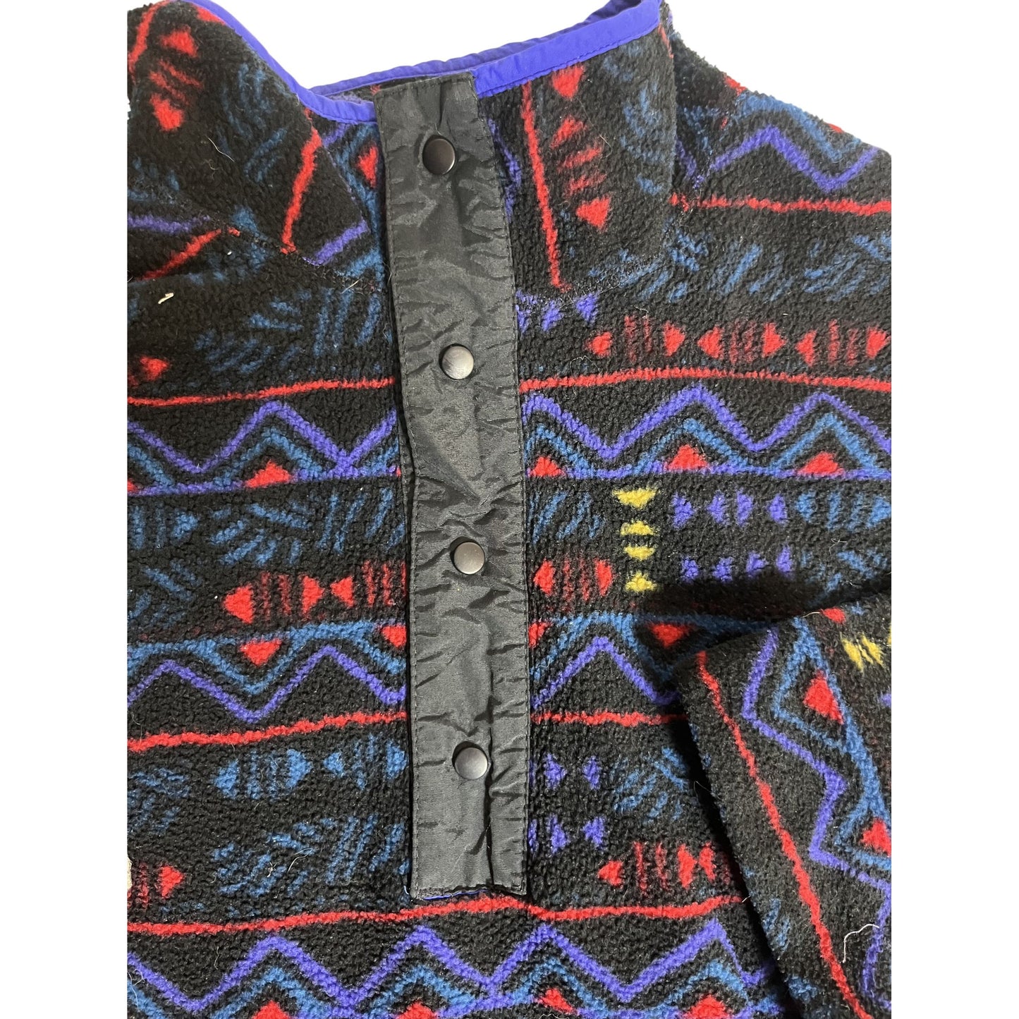 Columbia Veste pull polaire pour homme Motif aztèque du sud-ouest Taille L