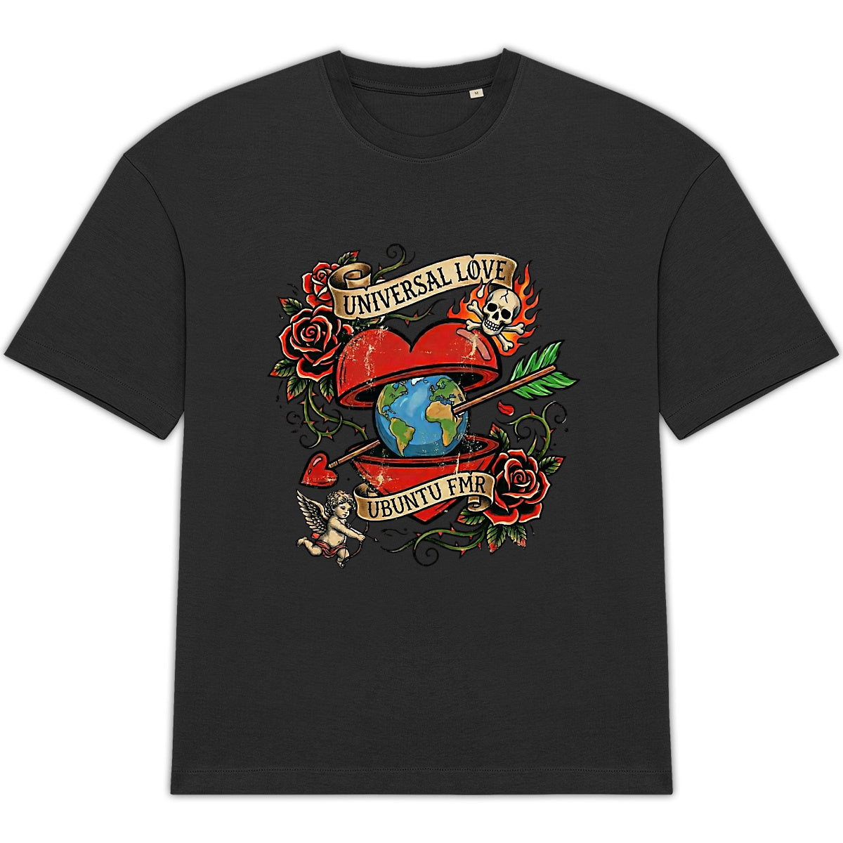 T-shirt heritage oversize - face_3