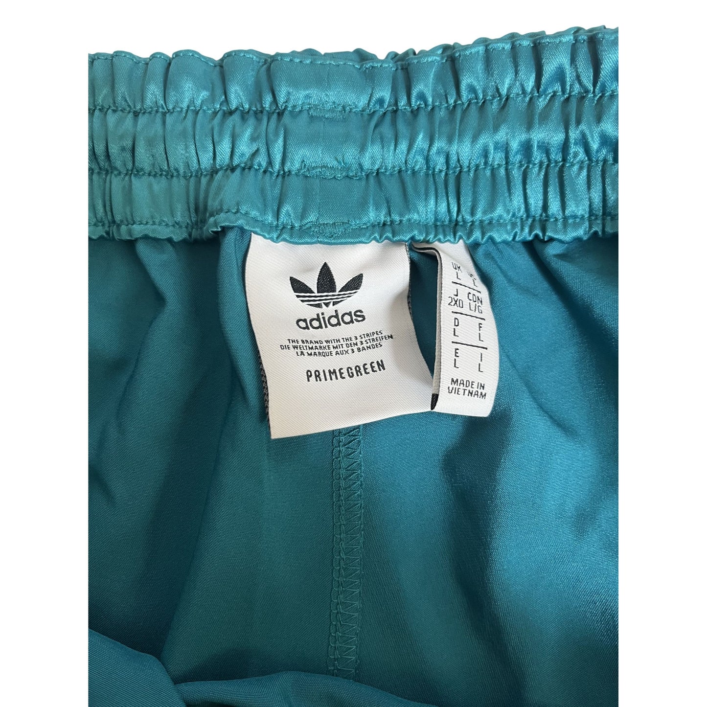 Short de sport Adidas Primegreen bleu sarcelle pour homme, taille L - Vêtements de sport durables