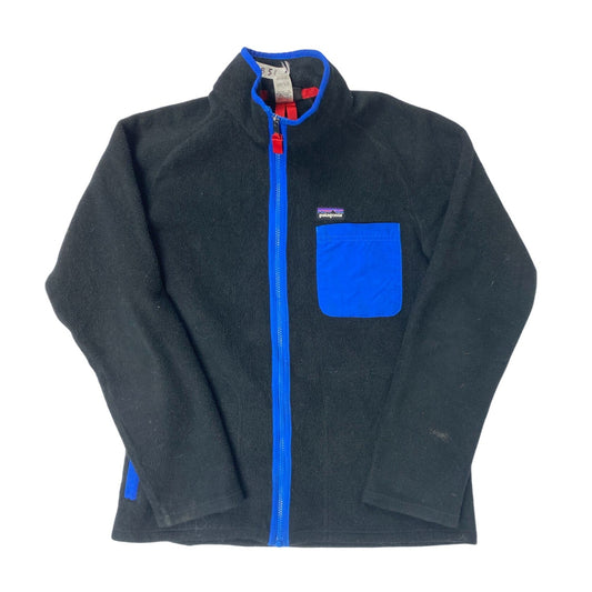 Patagonia Veste Polaire Synchilla Homme Noir/Bleu Taille M/L