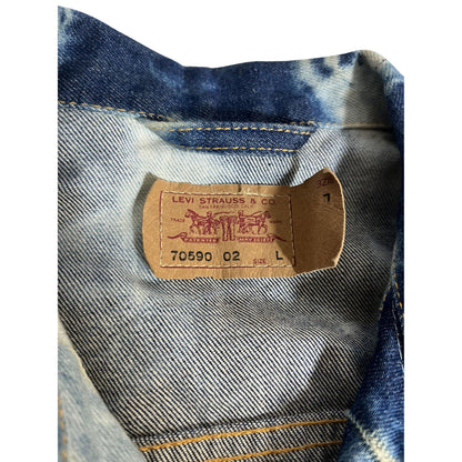Veste en jean tie-dye Levi's taille L