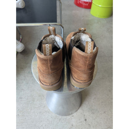 Bottines En Suède Marron UGG Taille 42 Avec Doublure En Laine & Semelle Antidérapante