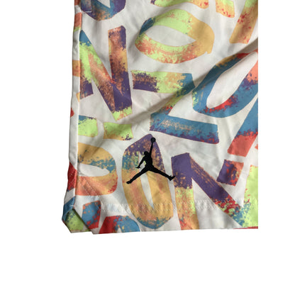 Jordan Dri-Fit Multi-Color Logo Shorts Mens Athletic Wear