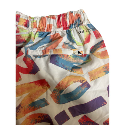 Jordan Dri-Fit Multi-Color Logo Shorts Mens Athletic Wear