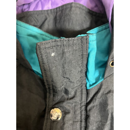 Veste NBA à capuche vintage en nylon Charlotte Hornets L