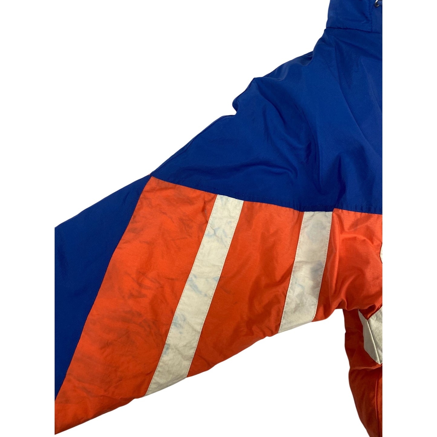 Veste oversize M des New York Knicks Starter Pullover Bleu et Orange Nylon Polyester NBA