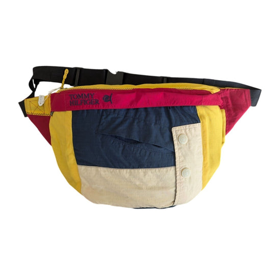 Sac Banane Tommy Hilfiger Patchwork Multicolore 50cm X 28cm