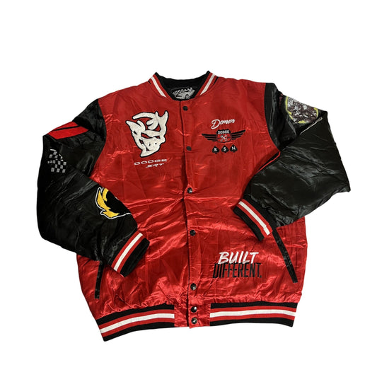 Dodge X Reason Édition Limitée Built Different Veste Rouge et Noire XXL