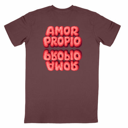T-shirt AMOR PROPIO - dos_bordeaux
