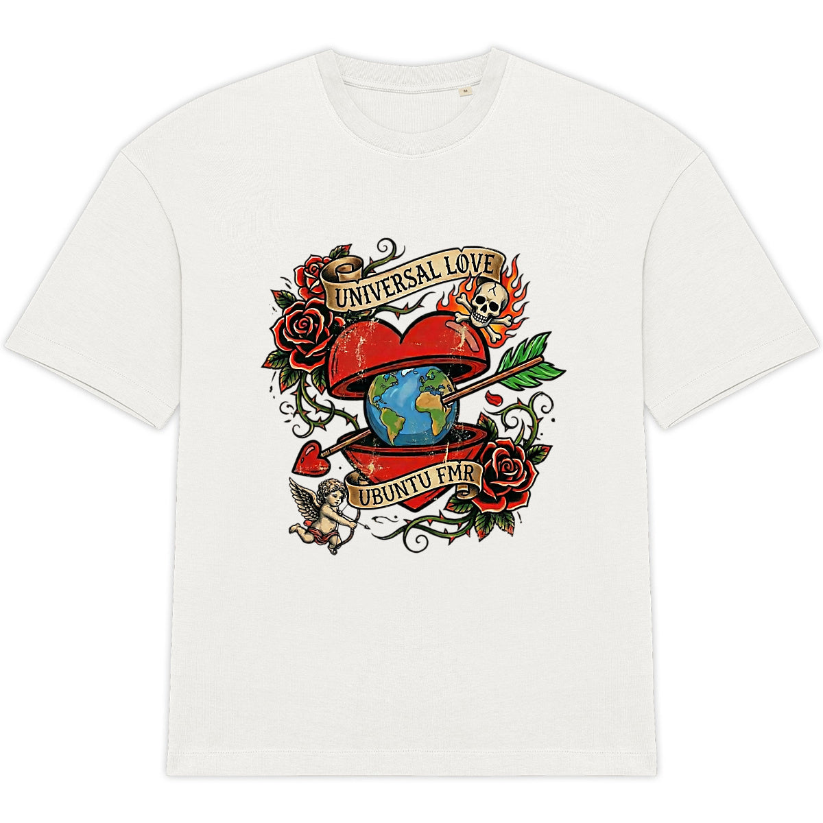 T-shirt heritage oversize - face_2