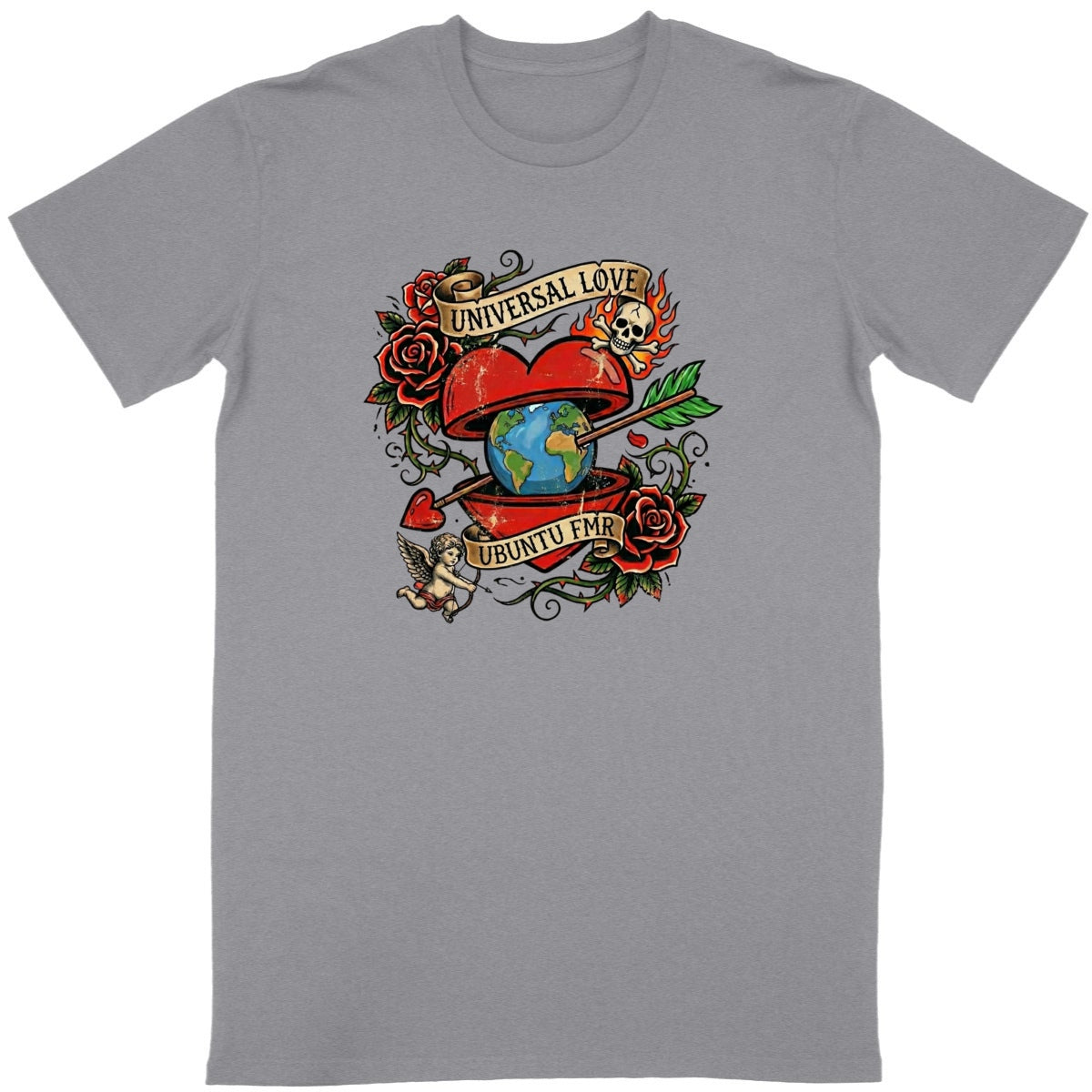 Tee Heritage audigier - face_gris