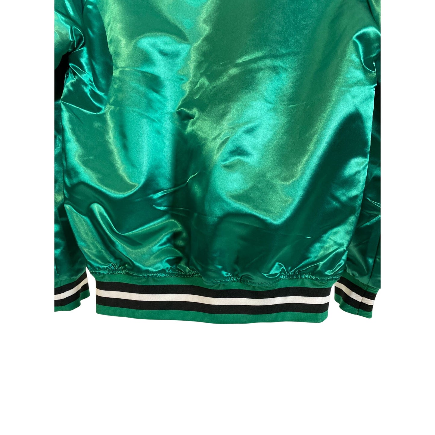 Boston Celtics Satin Varsity Jacket S By Mitchell & Ness