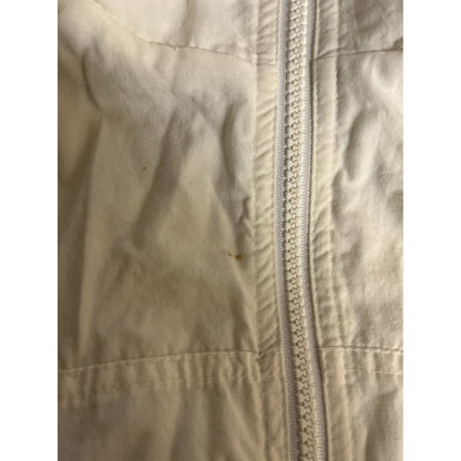 Veste coupe-vent Adidas Court Performance vintage blanche et bleue