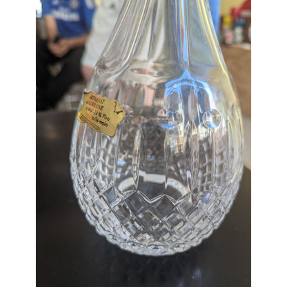 Carafe En Cristal Artisanat De Lorraine 24% Pbo 25 Cm Hauteur