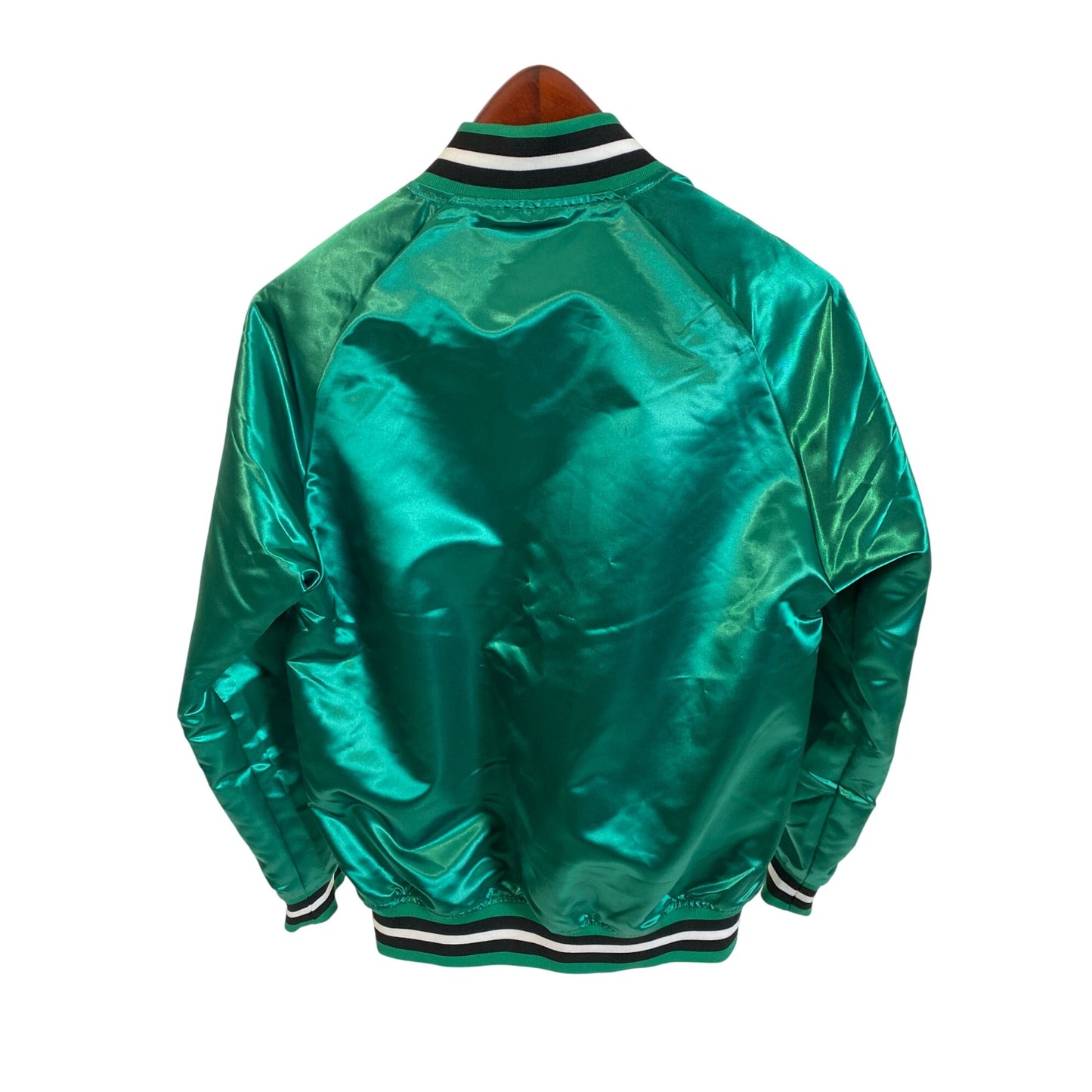 Boston Celtics Satin Varsity Jacket S By Mitchell & Ness